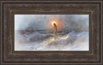 Christ Walking on Water after Julius Von Klever by Jay Bryant Ward